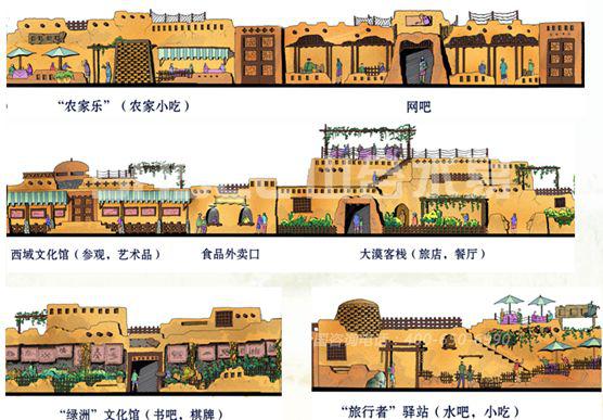 新疆鄯善蒲昌村文化街区